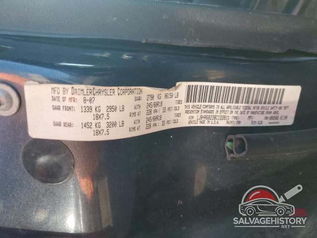 1J8HR68238C122811 2008 JEEP GRAND CHER photo no. 13