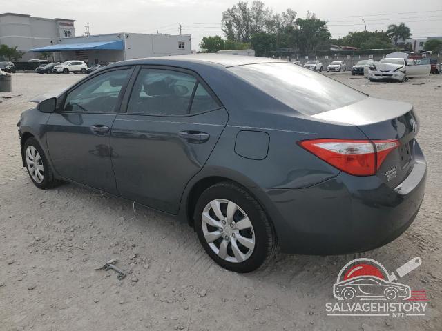 2T1BURHE5FC475644 2015 TOYOTA COROLLA photo no. 2
