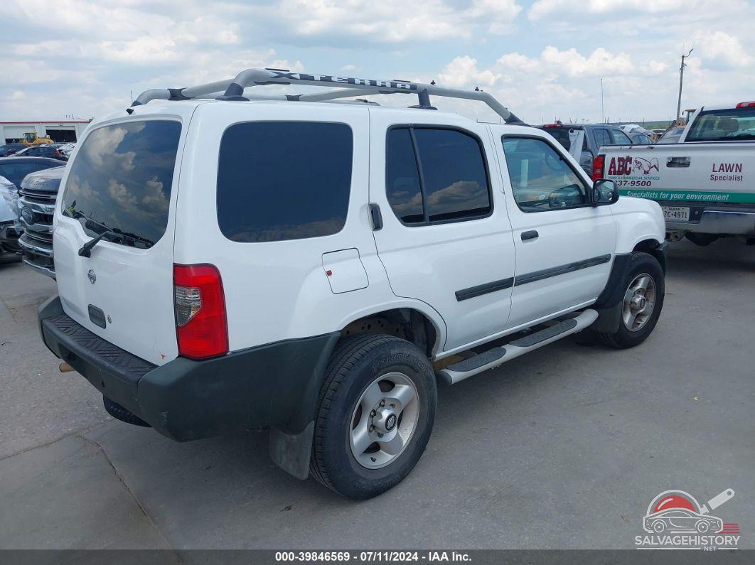 5N1ED28T01C525558 2001 NISSAN XTERRA photo no. 4