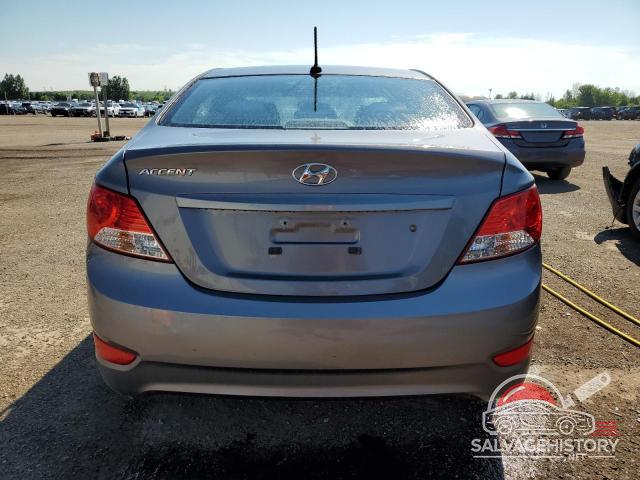 KMHCT4AEXEU679261 2014 HYUNDAI ACCENT photo no. 6