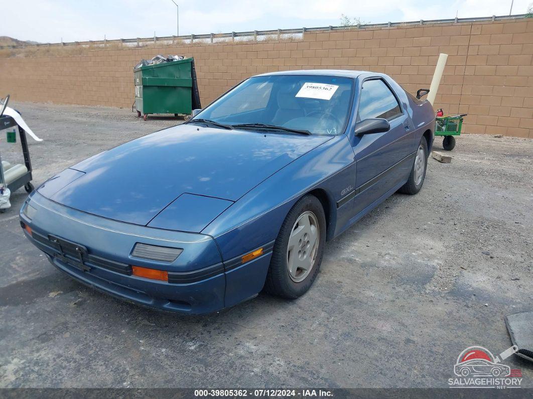 JM1FC3312G0104278 1986 MAZDA RX7 photo no. 2
