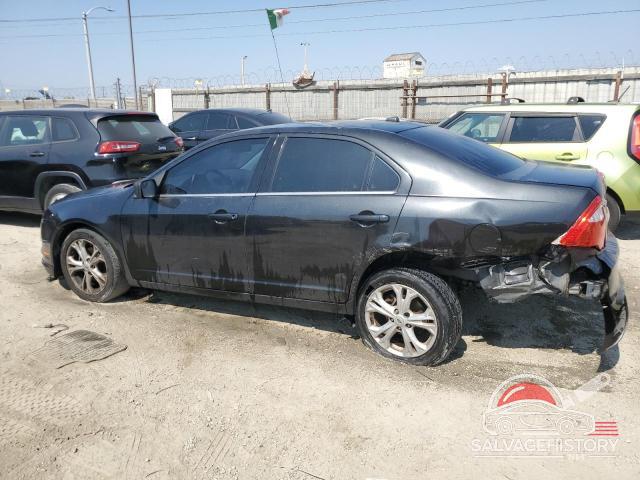3FAHP0HA8CR307020 2012 FORD FUSION photo no. 2