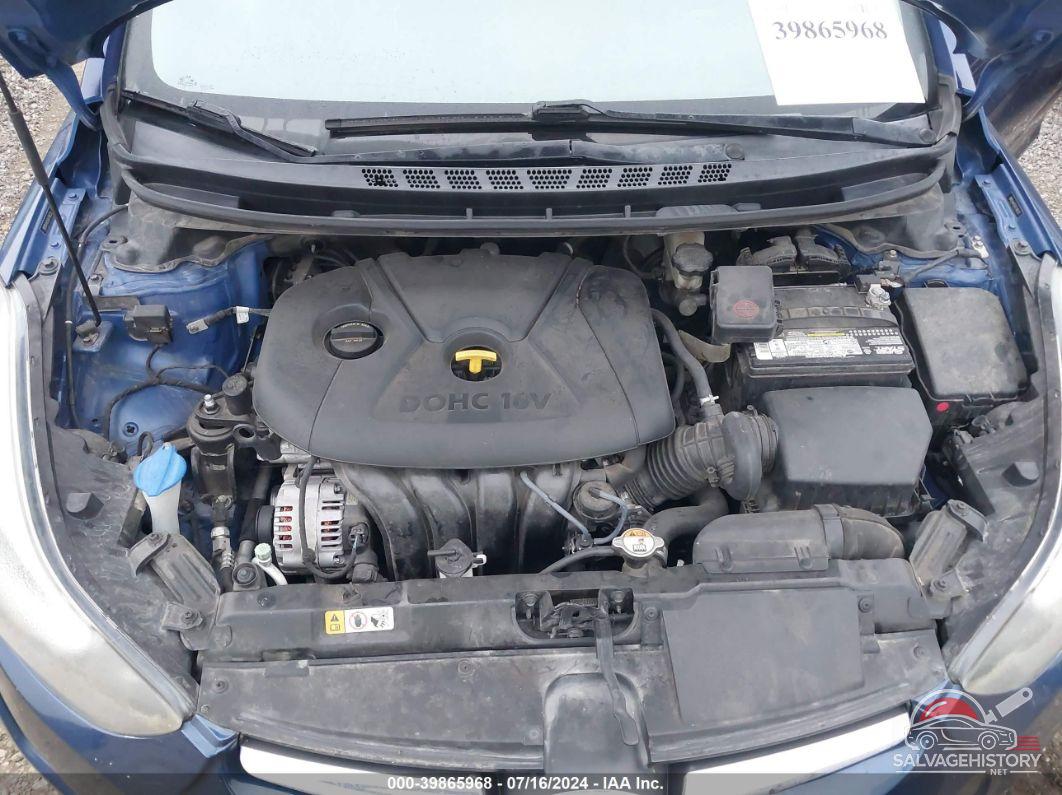 5NPDH4AE5GH748235 2016 HYUNDAI ELANTRA photo no. 10