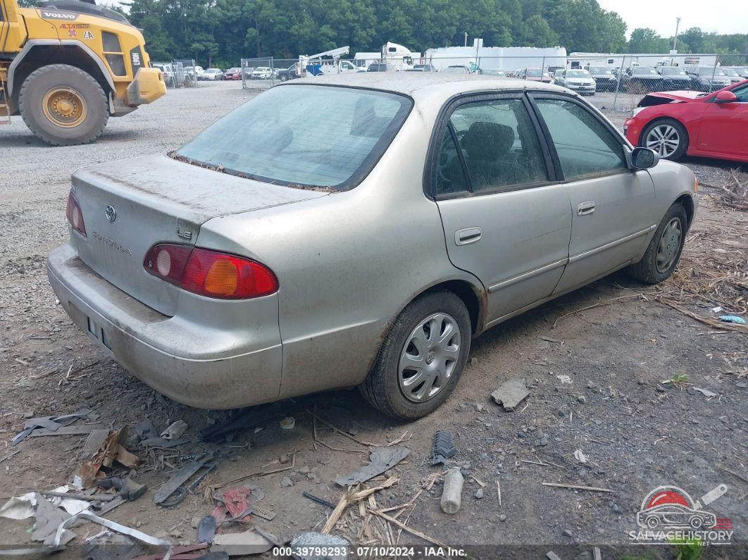 2T1BR12E71C395444 2001 TOYOTA COROLLA photo no. 4