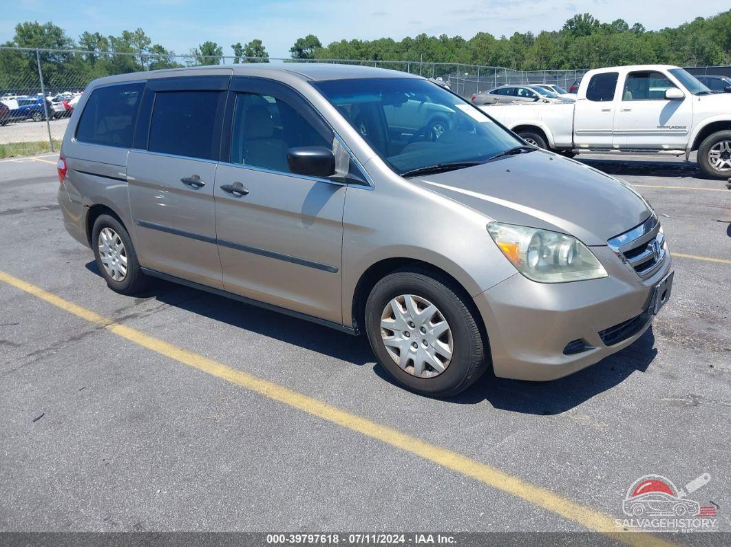 5FNRL38217B117667 2007 HONDA ODYSSEY photo no. 2