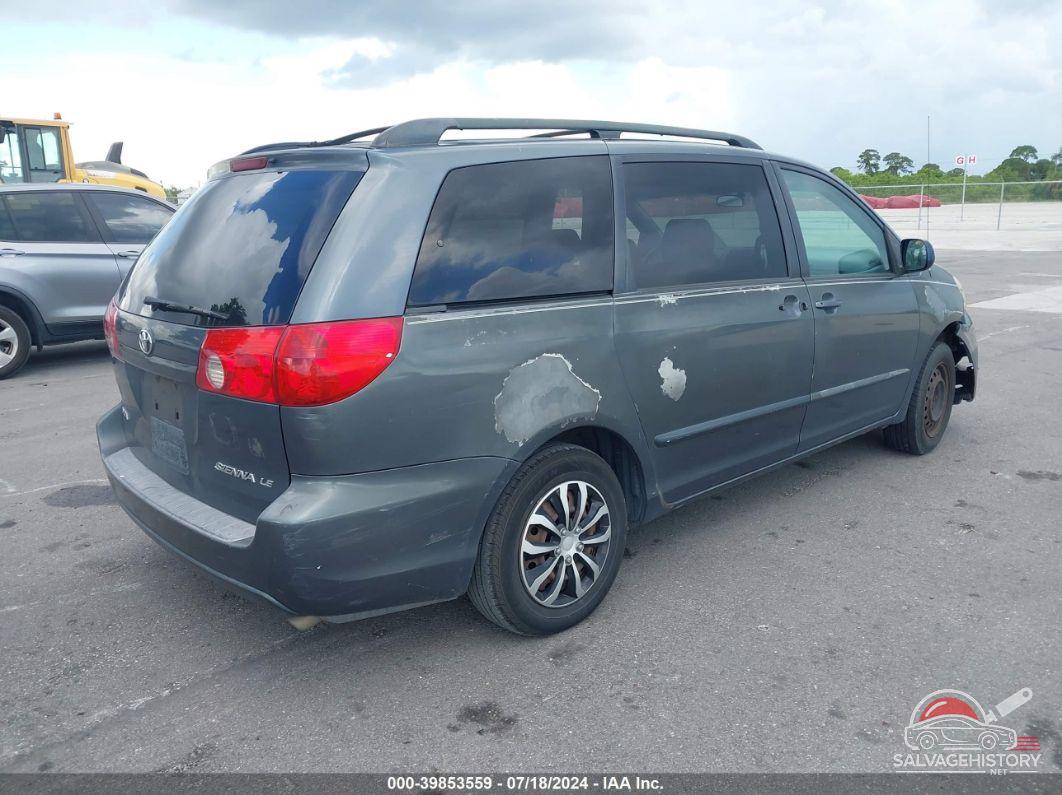 5TDZA23C86S493308 2006 TOYOTA SIENNA photo no. 4