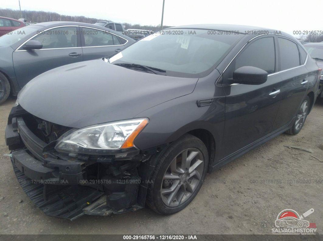 3N1AB7AP3DL564269 2013 NISSAN SENTRA photo no. 2