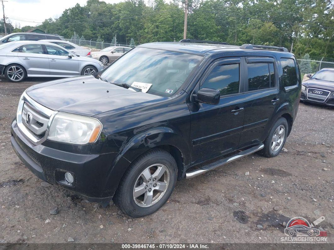 5FNYF48539B022131 2009 HONDA PILOT photo no. 2