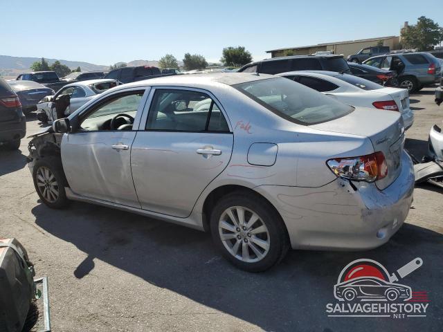 1NXBU40E09Z052682 2009 TOYOTA COROLLA photo no. 2