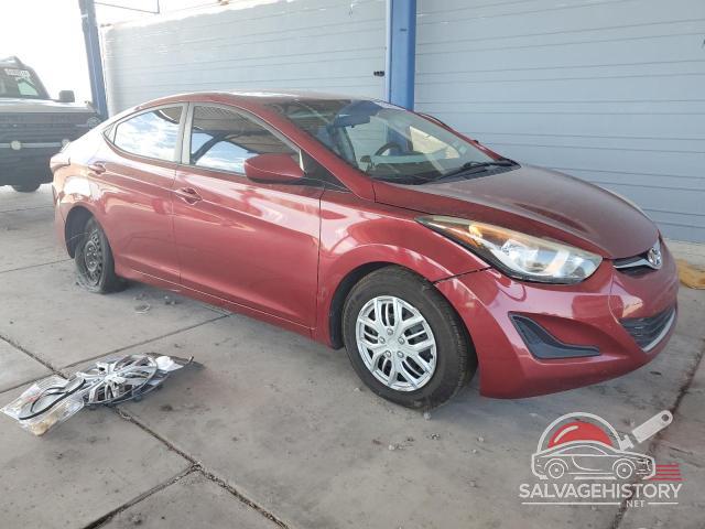 5NPDH4AE6GH766548 2016 HYUNDAI ELANTRA photo no. 4