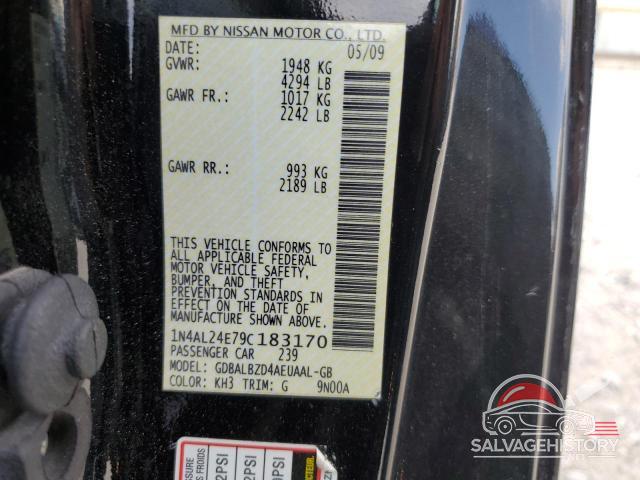1N4AL24E79C183170 2009 NISSAN ALTIMA photo no. 12