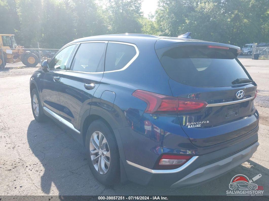 5NMS3CAD4LH275829 2020 HYUNDAI SANTA FE photo no. 3