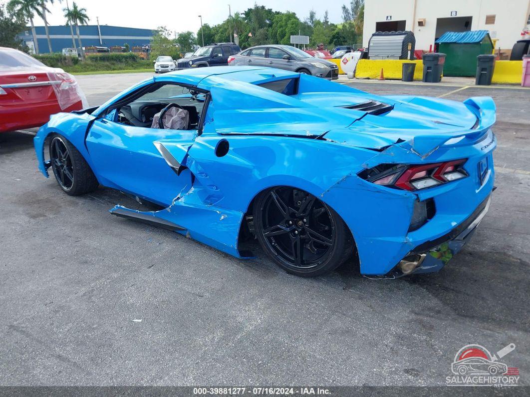 1G1YC3D45N5100641 2022 CHEVROLET CORVETTE photo no. 3