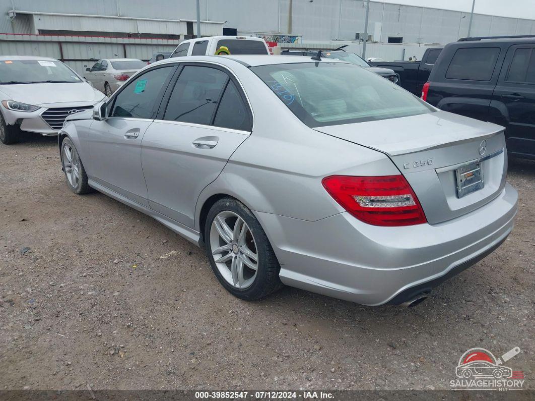 WDDGF4HB3EA937569 2014 MERCEDES-BENZ C 250 photo no. 3