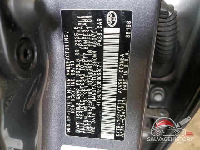 4T1BD1FK0EU099071 2014 TOYOTA CAMRY photo no. 12