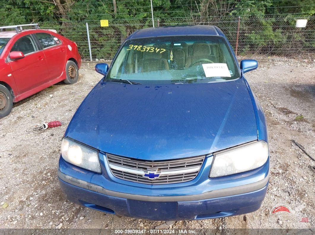 2G1WF52EX39430393 2003 CHEVROLET IMPALA photo no. 6