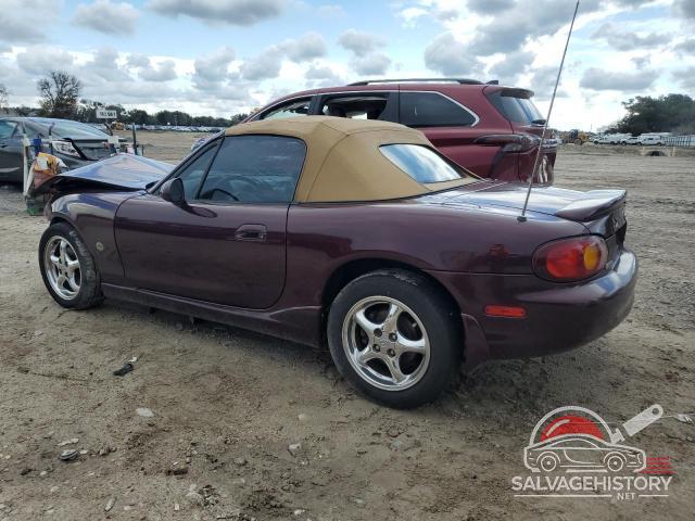 JM1NB3539Y0145196 2000 MAZDA MX5 photo no. 2
