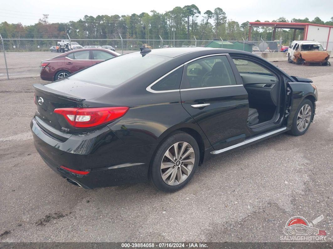 5NPE34AF3HH509389 2017 HYUNDAI SONATA photo no. 4