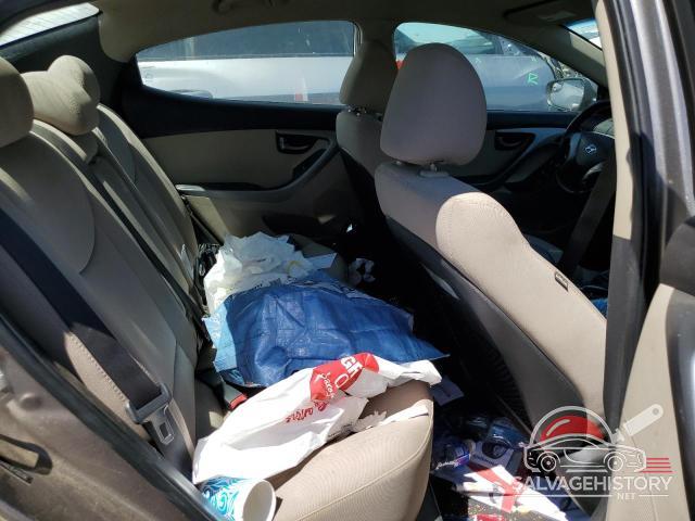 5NPDH4AEXEH500396 2014 HYUNDAI ELANTRA photo no. 10