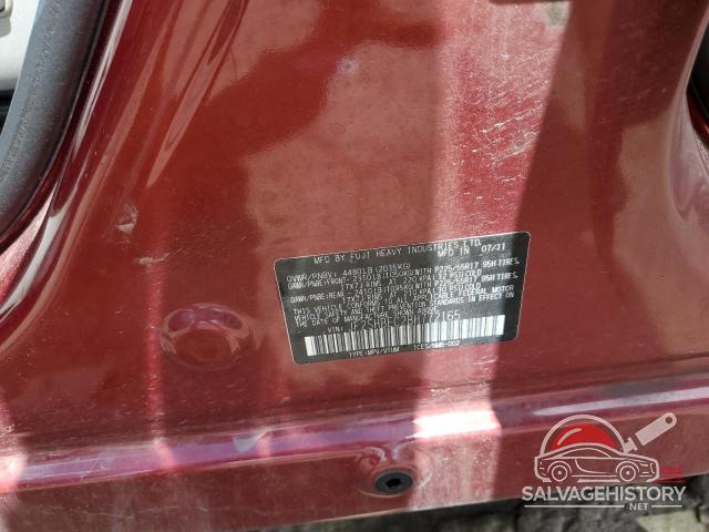 JF2SHBEC2BH772165 2011 SUBARU FORESTER photo no. 13