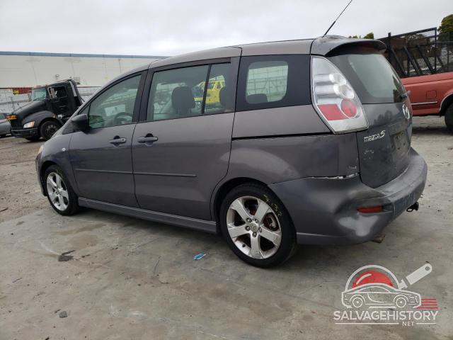 JM1CR29L670143721 2007 MAZDA 5 photo no. 2