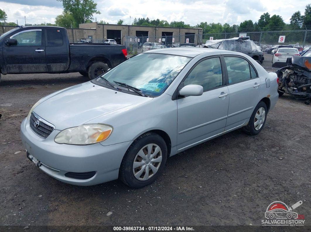 2T1BR30E66C698883 2006 TOYOTA COROLLA photo no. 2