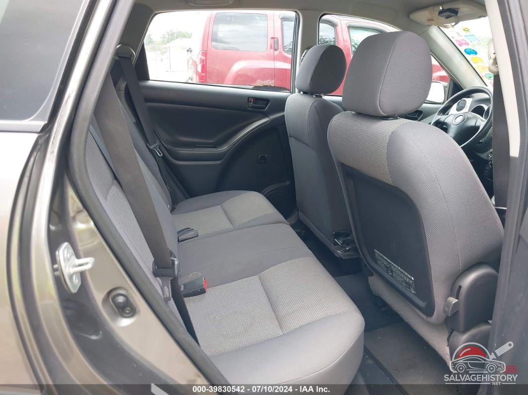 5Y2SL65868Z417566 2008 PONTIAC VIBE photo no. 8
