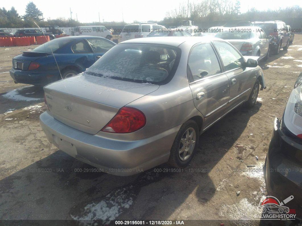 KNAFB121945308516 2004 KIA SPECTRA photo no. 4