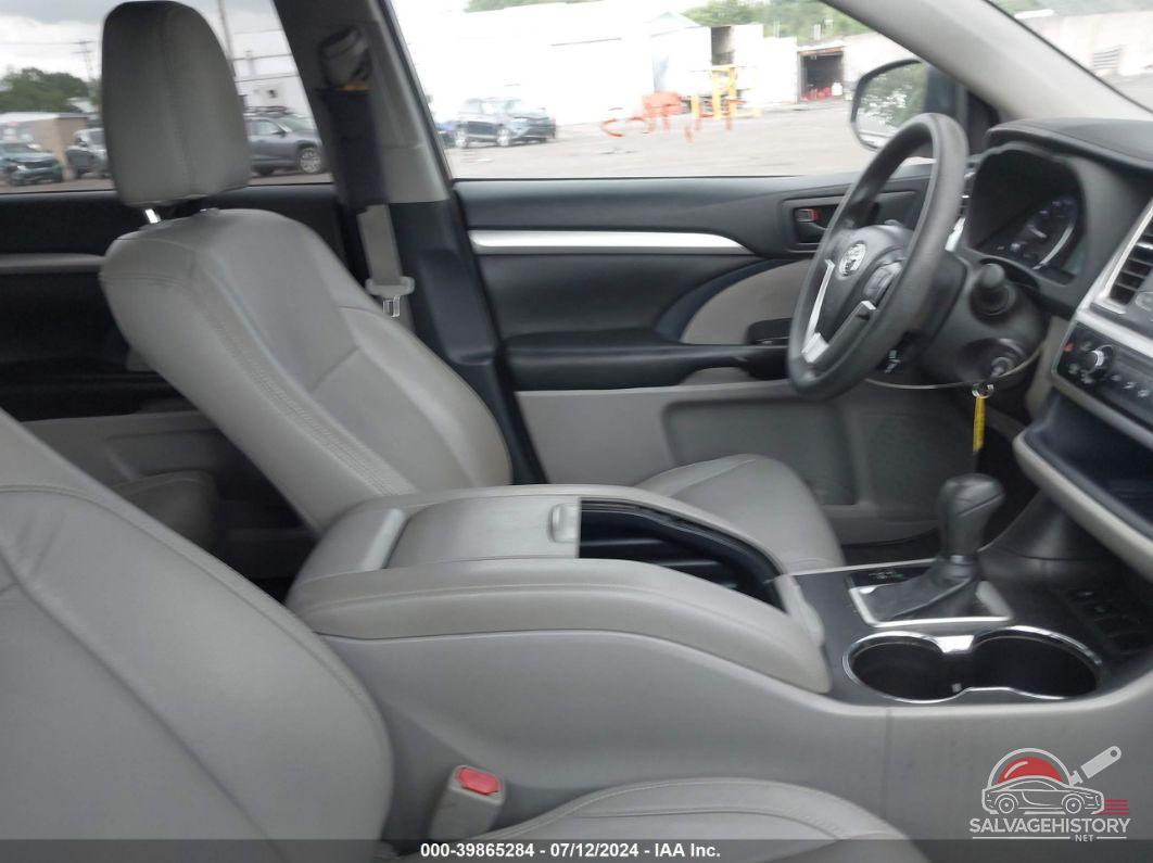5TDZKRFH0FS041320 2015 TOYOTA HIGHLANDER photo no. 5