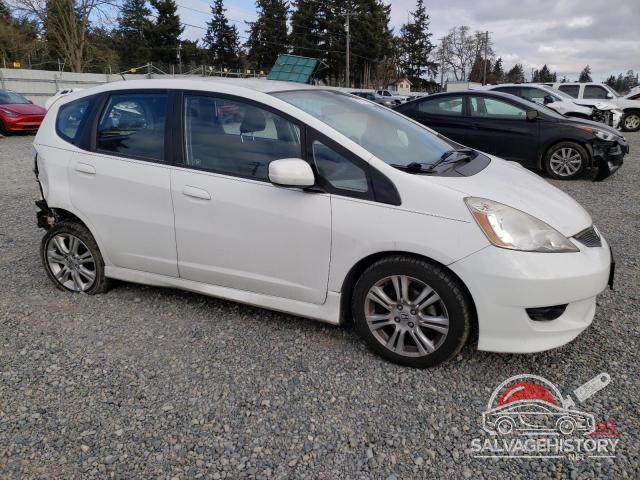 JHMGE88439S042894 2009 HONDA FIT photo no. 4