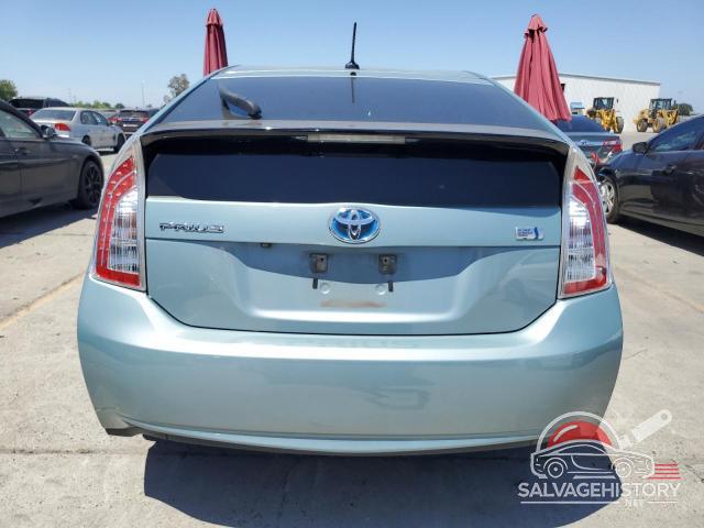 JTDKN3DU2C5464052 2012 TOYOTA PRIUS photo no. 6