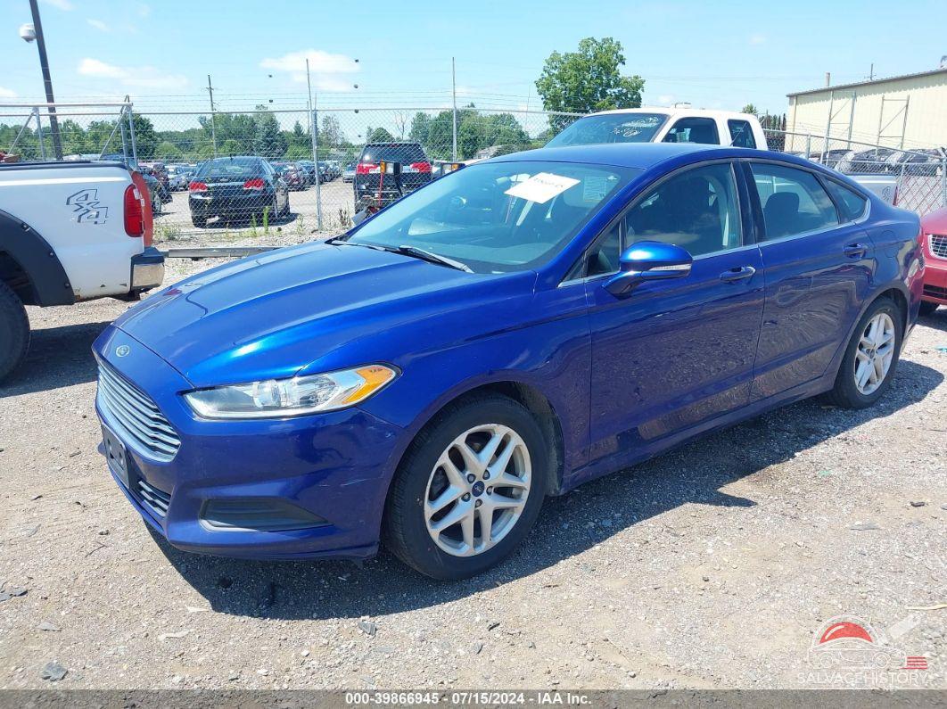 3FA6P0HD2ER204289 2014 FORD FUSION photo no. 2
