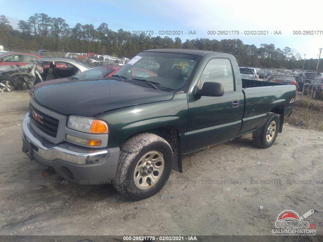1GTEK14V55Z303726 2005 GMC SIERRA 1500 photo no. 2