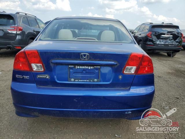 1HGES16364L024915 2004 HONDA CIVIC photo no. 6