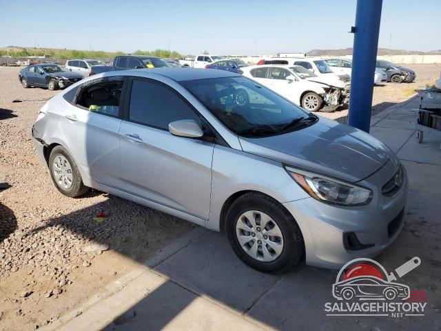KMHCT4AEXHU311229 2017 HYUNDAI ACCENT photo no. 4
