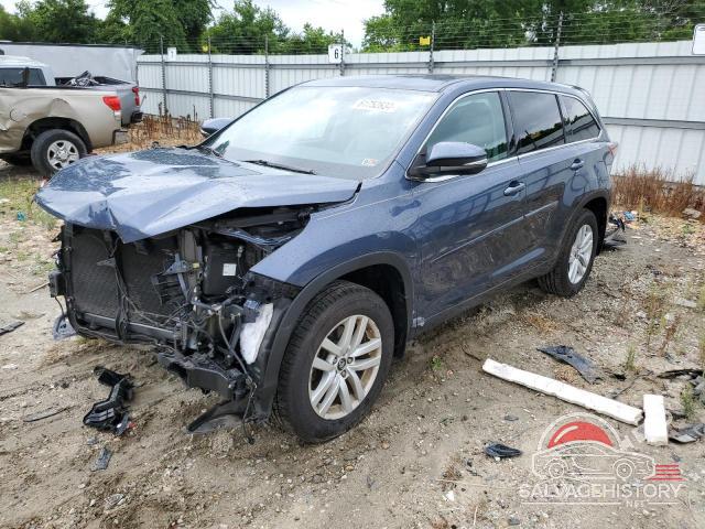 5TDBKRFH0GS257672 2016 TOYOTA HIGHLANDER photo no. 22