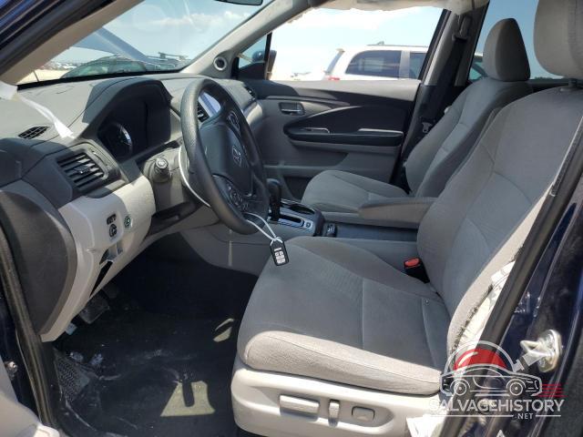 5FNYF5H39GB027500 2016 HONDA PILOT photo no. 7