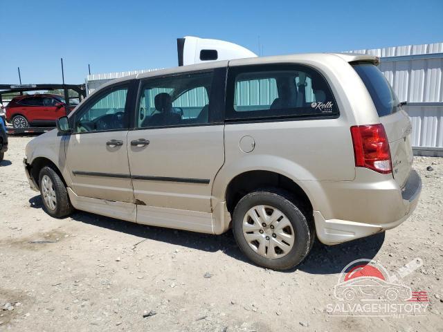2C4RDGBG4ER450214 2014 DODGE CARAVAN photo no. 2