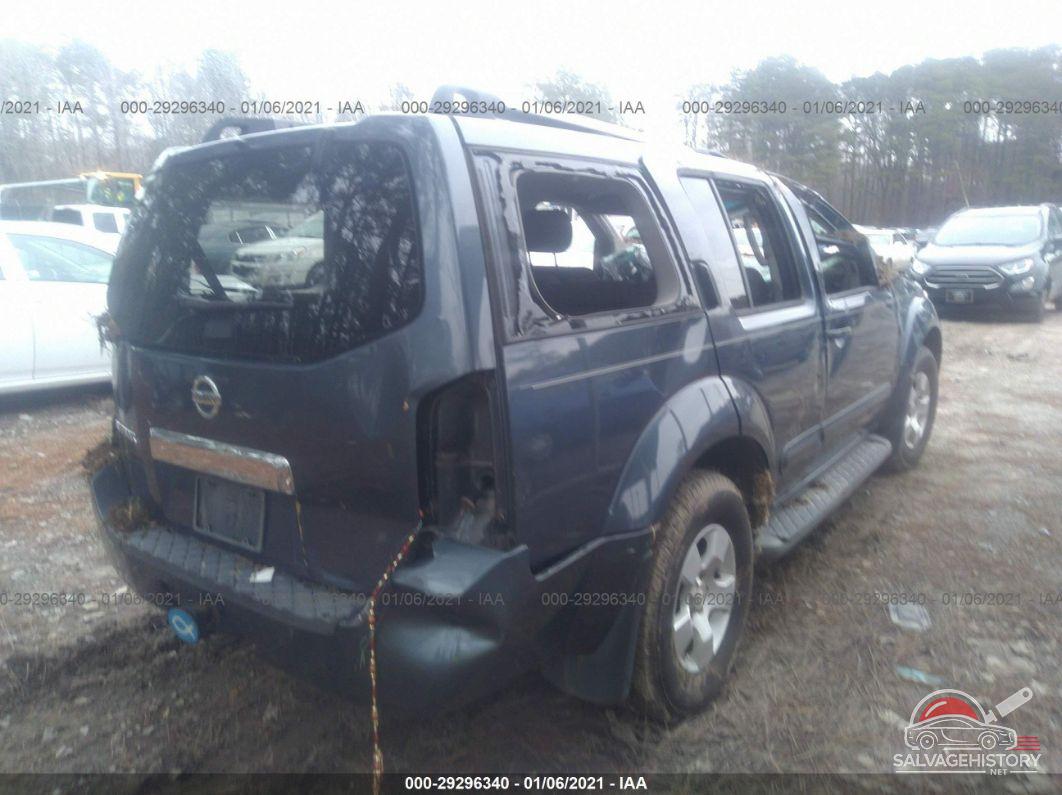 5N1AR18U96C666090 2006 NISSAN PATHFINDER photo no. 4