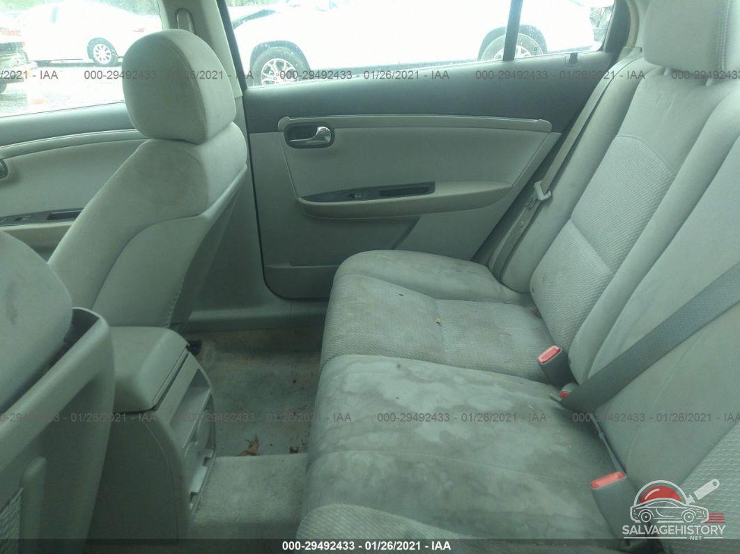 1G8ZS57N88F135942 2008 SATURN AURA photo no. 8