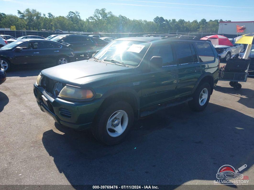 JA4MT31H6YP028574 2000 MITSUBISHI MONTERO SPORT photo no. 2