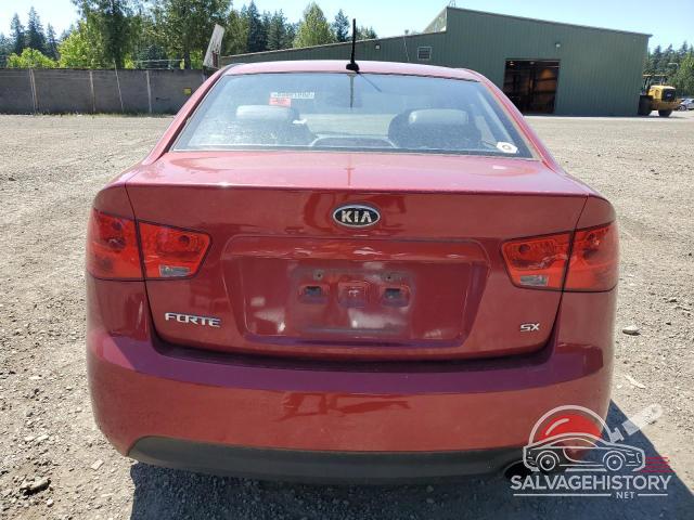 KNAFW4A33A5110468 2010 KIA FORTE photo no. 6
