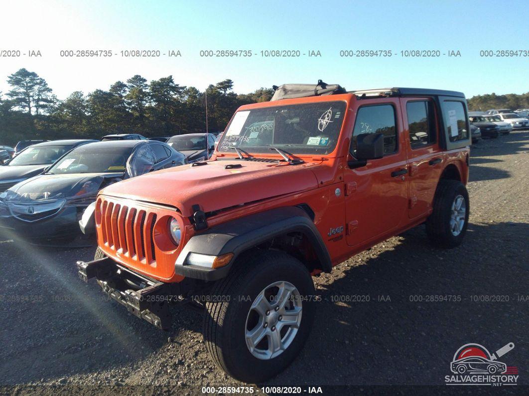 1C4HJXDG6KW538587 2019 JEEP WRANGLER UNLIMITED photo no. 2