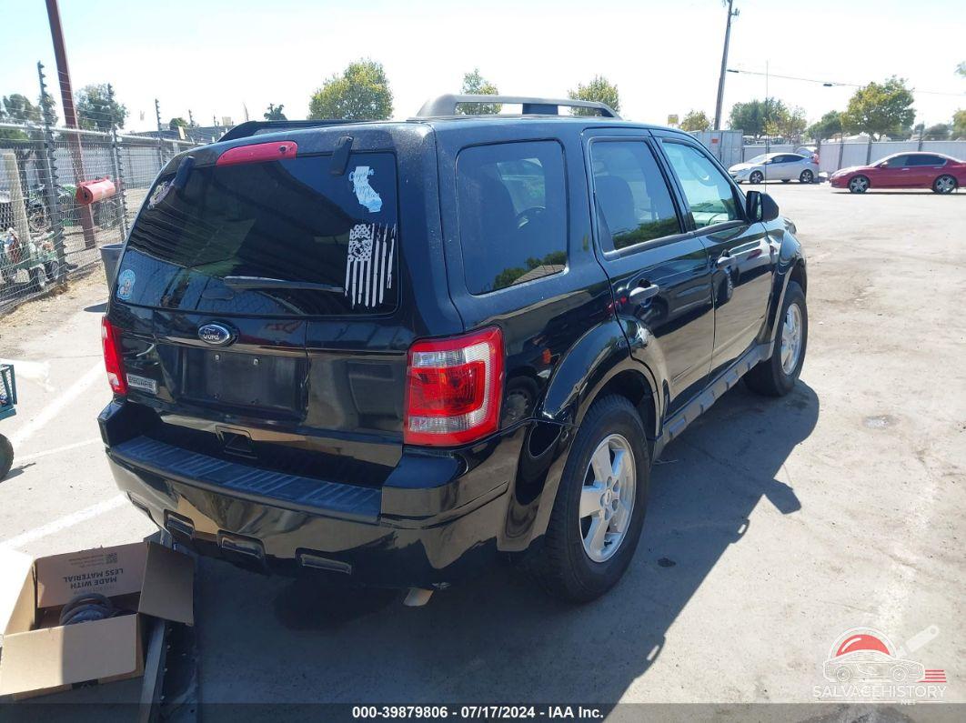 1FMCU0D78CKC54651 2012 FORD ESCAPE photo no. 4