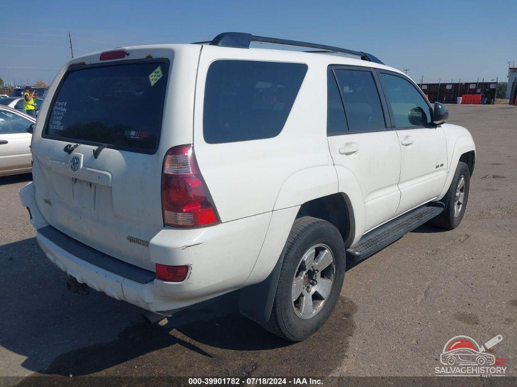JTEBU14R058052020 2005 TOYOTA 4RUNNER photo no. 4