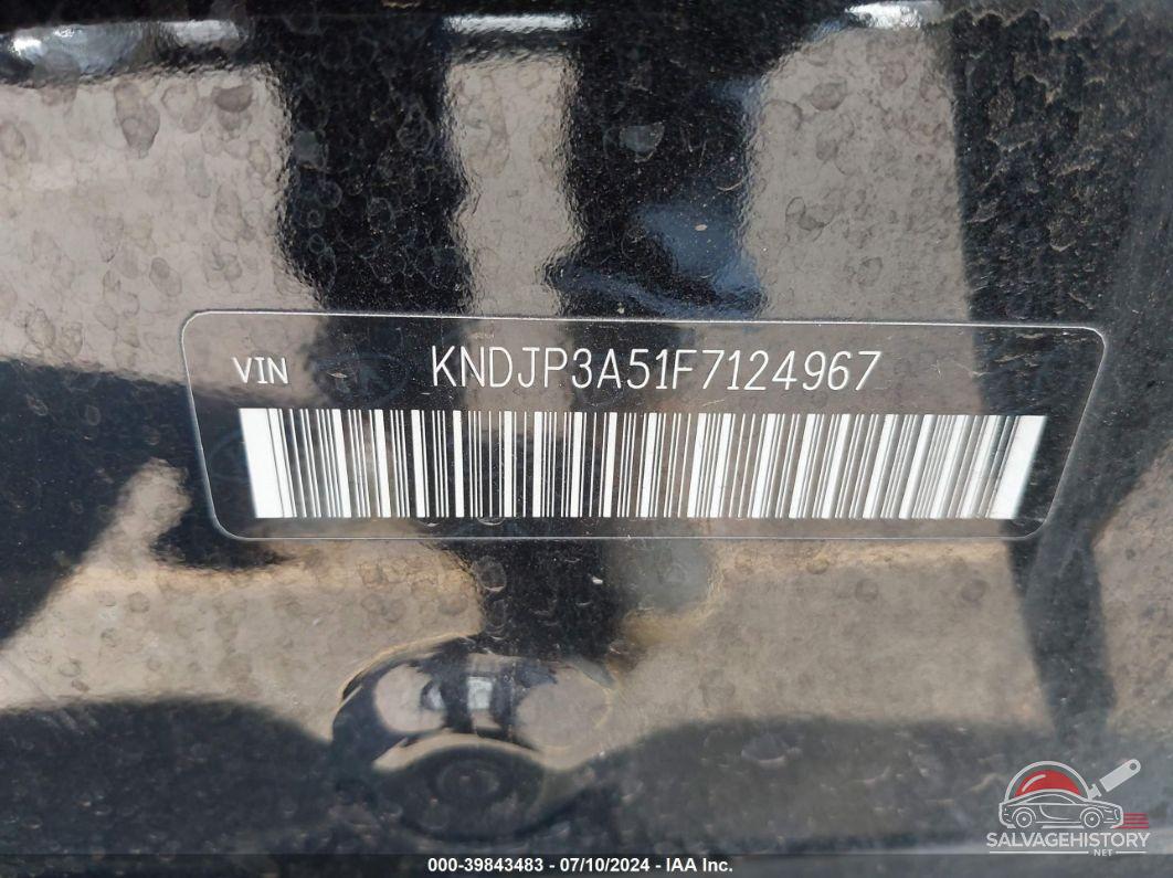 KNDJP3A51F7124967 2015 KIA SOUL photo no. 9