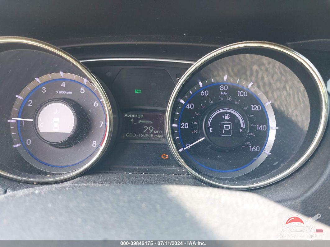 5NPEC4AC8CH433988 2012 HYUNDAI SONATA photo no. 7