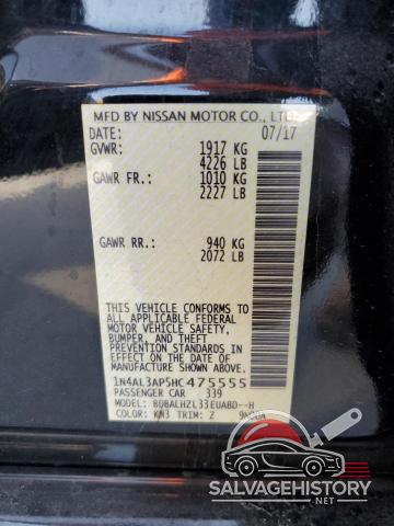 1N4AL3AP5HC475555 2017 NISSAN ALTIMA photo no. 12