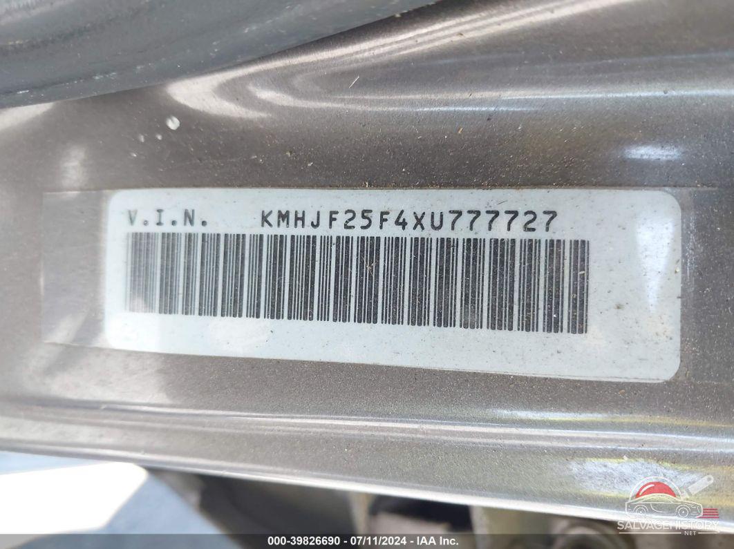 KMHJF25F4XU777727 1999 HYUNDAI ELANTRA photo no. 9