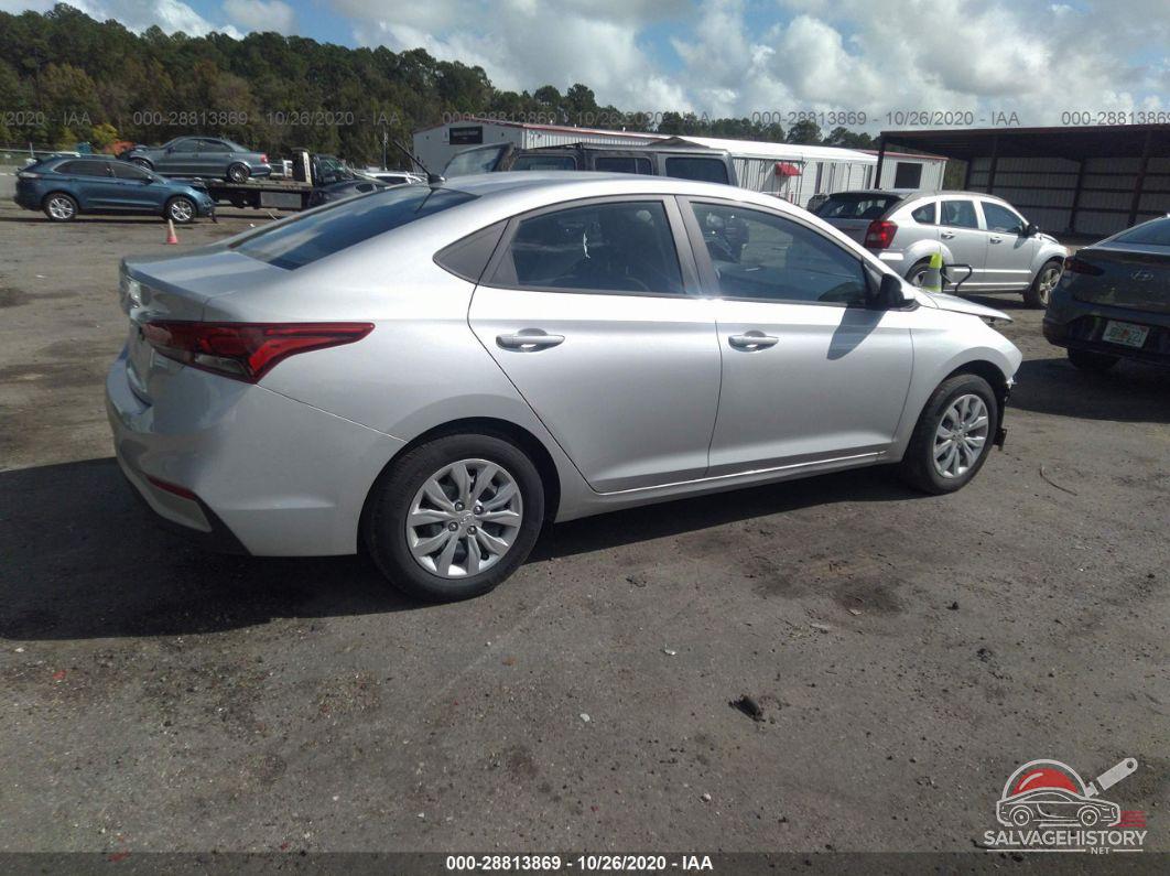 3KPC24A63ME128490 2021 HYUNDAI ACCENT photo no. 4